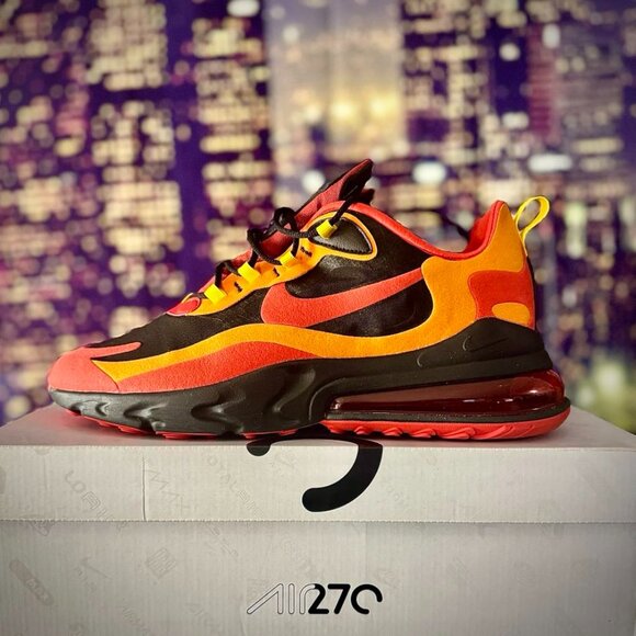 Nike Air Max 270 React Lava 2020 - Picture 3 of 8